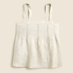 Jcrew Bow Back Linen Top New Without Tags Size XL